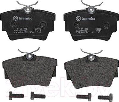 

Тормозные колодки Brembo, P59041