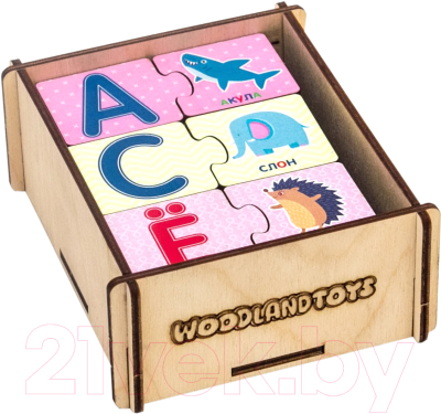 

Развивающая игрушка WoodLand Toys, Алфавит. Русский-1 / 111104