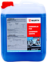Жидкость стеклоомывающая Wurth Plus концентрат зимний / 0892332850 (5л) - 