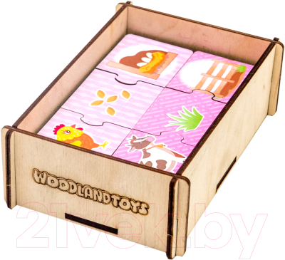 

Развивающая игра WoodLand Toys, Изучаем живой мир / 111302