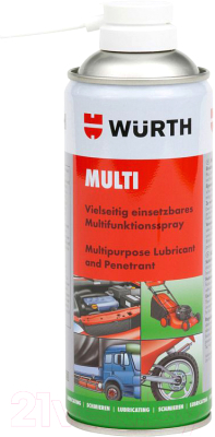 Смазка техническая Wurth Multi 089305540 (400мл)