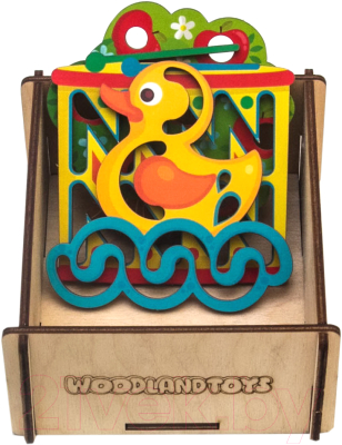 

Развивающая игра WoodLand Toys, Линейки-трафареты. Детское ассорти / 120208