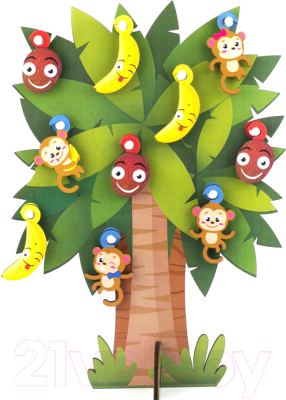 

Развивающая игра WoodLand Toys, Пальма / 124104