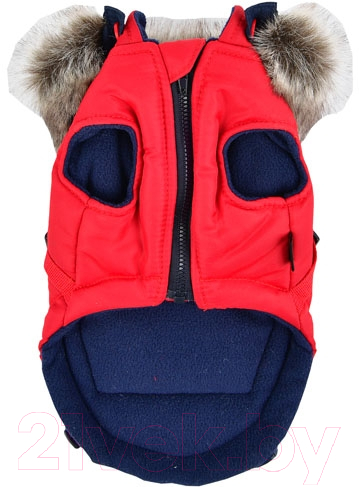 Жилетка для животных Puppia Orson / PARD-VT1569-RD-M (M, красный) — фото 2