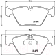 Миниатюра изображения товара Тормозные колодки Brembo P06065
