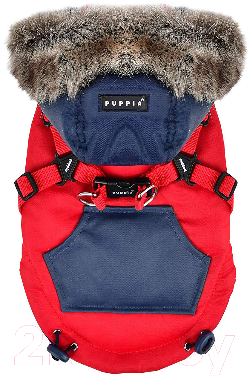 Жилетка для животных Puppia Orson / PARD-VT1569-RD-S (S, красный)