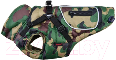 Жилетка для животных Puppia Pioneer / PLRD-VT9343-CA-S (S, камуфляж)
