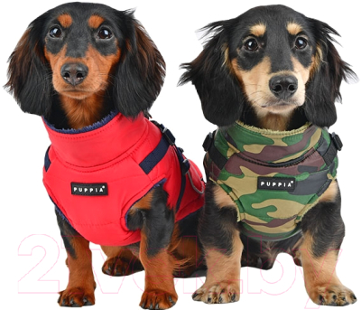 Жилетка для животных Puppia Pioneer / PLRD-VT9343-CA-S (S, камуфляж)