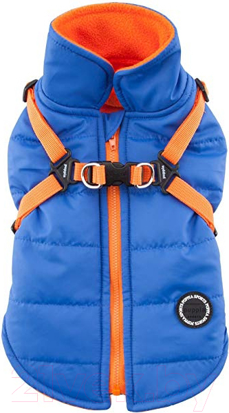 Жилетка для животных Puppia Mountaineer II / PAPD-VT1366-RB-L (L, голубой)