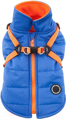 Жилетка для животных Puppia Mountaineer II / PAPD-VT1366-RB-L (L, голубой)