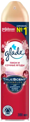 Освежитель воздуха Glade Пион и сочные ягоды (300мл)