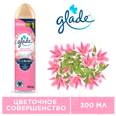 Освежитель воздуха Glade Цветочное совершенство (300мл)
