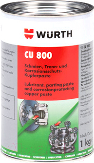 Смазка техническая Wurth Cu-800 / 08938002 (1кг)