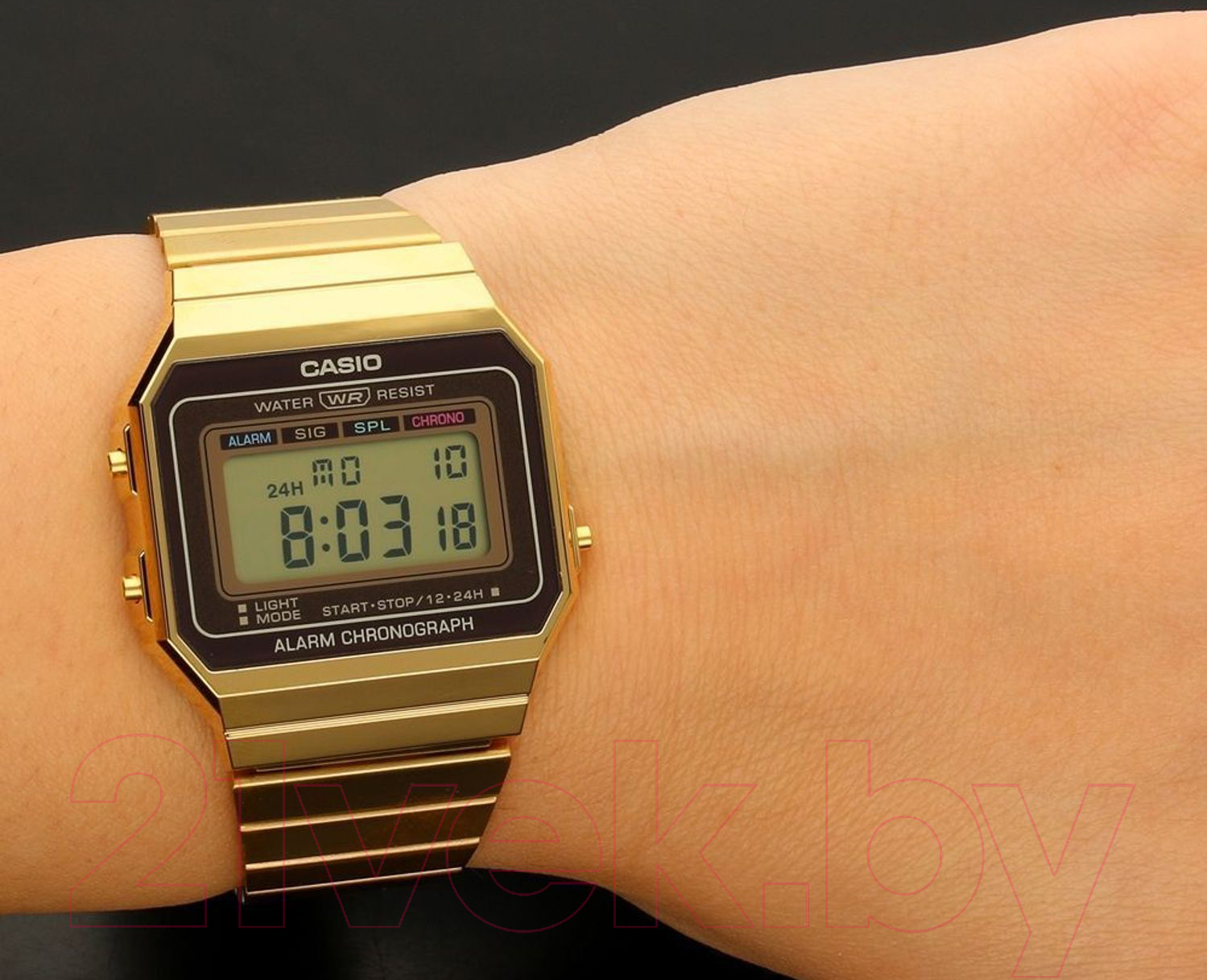 Часы наручные мужские Casio A700WEG-9AEF