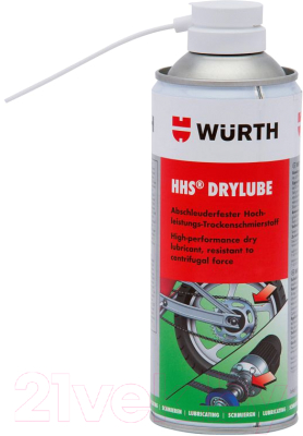 Смазка техническая Wurth HHS Dry Lube / 08931066 (400мл)
