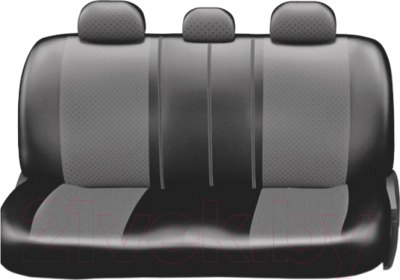 Комплект чехлов для сидений Autoprofi Matrix MTX-1105G BK/D.GY (M)