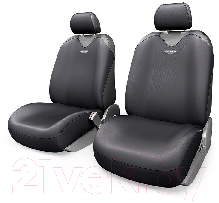 Комплект чехлов для сидений Autoprofi R-1 Sport Plus R-402Pf BK