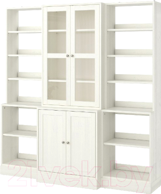 

Шкаф с витриной Ikea, Хавста 392.659.28