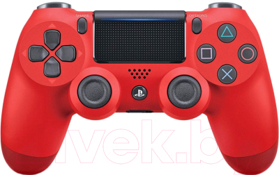 Геймпад PlayStation DualShock 4 v2 / CUH-ZCT2E (красный)