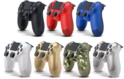 Геймпад PlayStation DualShock 4 v2 / CUH-ZCT2E (красный)