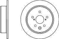 Тормозной диск Bosch 0986479657