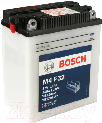 Мотоаккумулятор Bosch M4F YB12AL-A/YB12AL-A2 / 0092M4F320 (12А/ч)