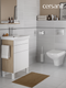 Миниатюра изображения товара Умывальник Cersanit Carina 55В (S-UM-CAR55/1)