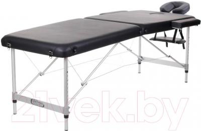 Массажный стол Restpro Alu 2 L (черный) - общий вид