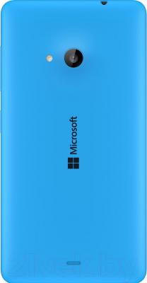 Смартфон Microsoft Lumia 535 Dual (бирюзовый) - вид сзади