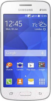 Смартфон Samsung Galaxy Star Advance Duos / G350E (белый) - общий вид
