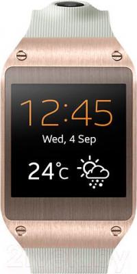 Умные часы Samsung Galaxy Gear V7000 Smart Watch (бело-золотой)