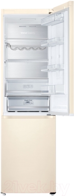 Холодильник с морозильником Samsung RB41J7851EF/WT - холодильная камера изнутри