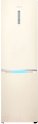 Холодильник с морозильником Samsung RB41J7851EF/WT - вид спереди