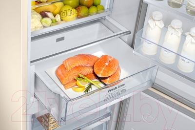 Холодильник с морозильником Samsung RB41J7851EF/WT - зона свежести