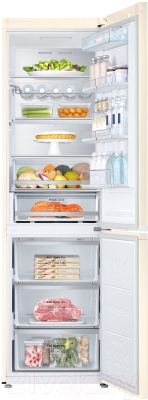 Холодильник с морозильником Samsung RB41J7851EF/WT - камеры хранения