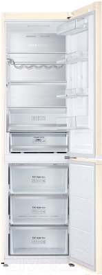 Холодильник с морозильником Samsung RB41J7851EF/WT - внутренний вид