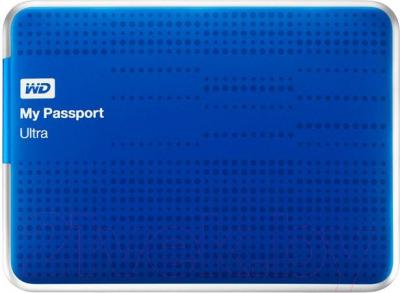 Внешний жесткий диск Western Digital My Passport Ultra 1TB Blue (WDBZFP0010BBL) - общий вид