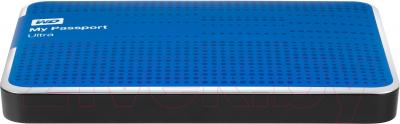 Внешний жесткий диск Western Digital My Passport Ultra 1TB Blue (WDBZFP0010BBL) - вид сбоку
