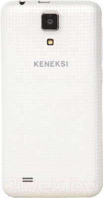 Смартфон Keneksi Effect (белый) - вид сзади