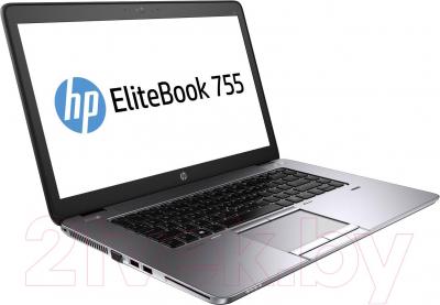 Ноутбук HP EliteBook 755 G2 (F1Q26EA) - вполоборота