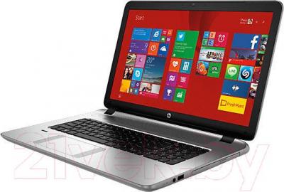 Ноутбук HP ENVY 17-k250ur (L2E53EA) - вполоборота