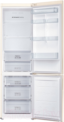 Холодильник с морозильником Samsung RB37J5250EF/WT - внутренний вид