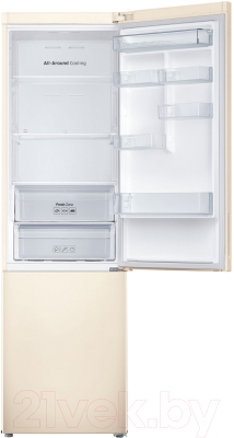 Холодильник с морозильником Samsung RB37J5250EF/WT - общий вид