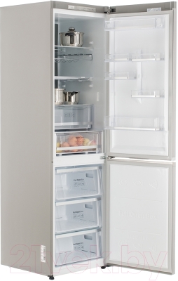 Холодильник с морозильником Samsung RB41J7751SA/WT