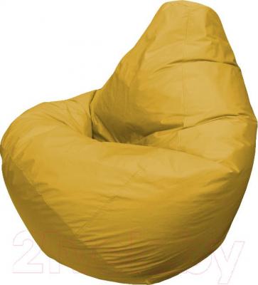Бескаркасное кресло Flagman Груша Мега Г3.1-07 (желтый) - общий вид