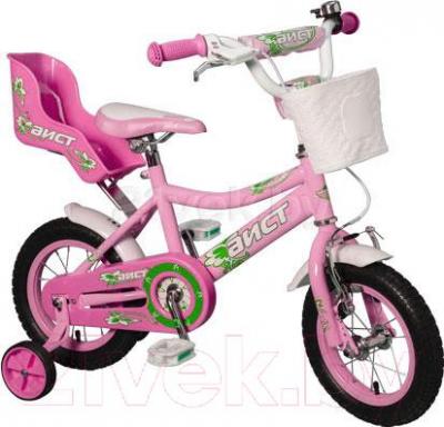 Детский велосипед AIST KB12-22 (розовый) - общий вид