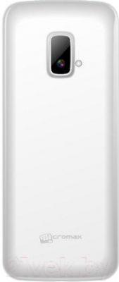 Мобильный телефон Micromax X245 (белый) - вид сзади
