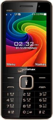 Мобильный телефон Micromax X2820 (черный) - общий вид