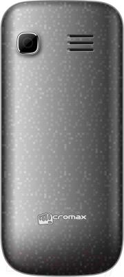 Мобильный телефон Micromax X352 (серый) - вид сзади