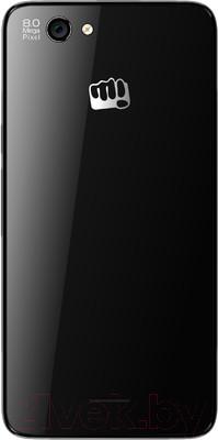 Смартфон Micromax A290 (черно-золотой) - вид сзади